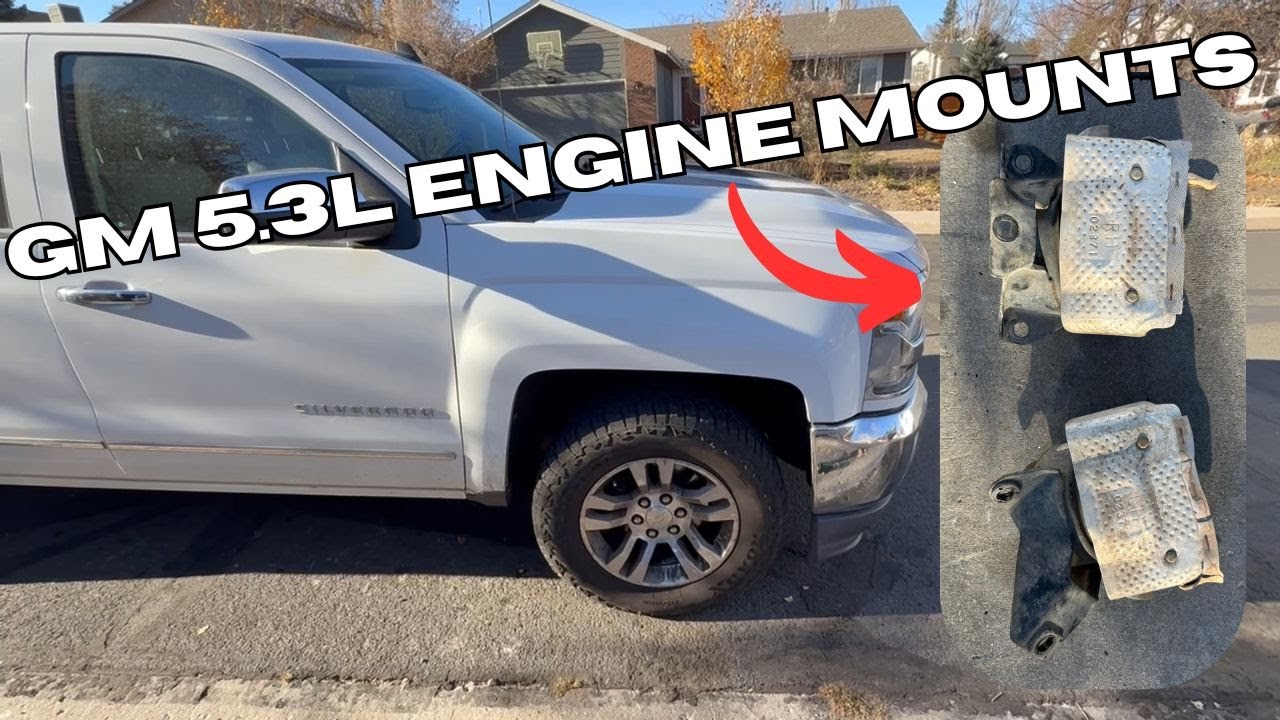 Замена опоры двигателя Chevy Silverado