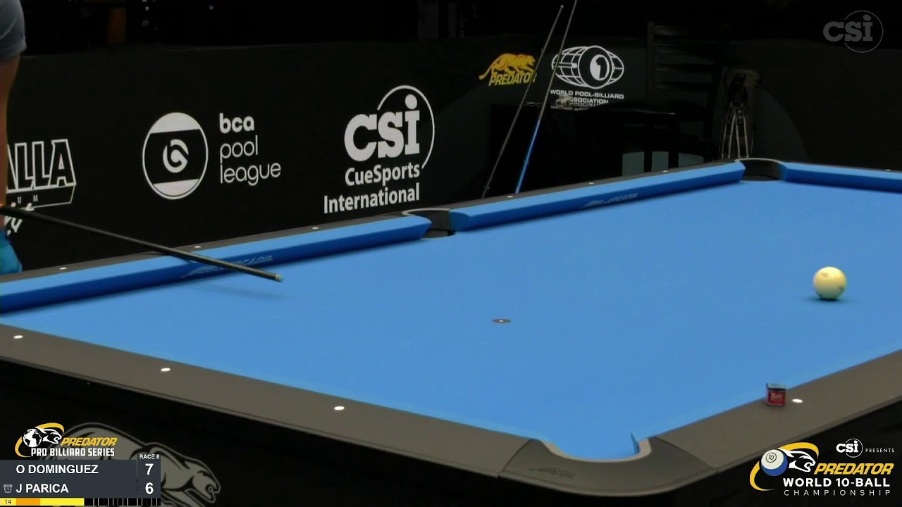 10-BALL ▸ O. DOMINGUEZ vs J. PARICA ▸ 2022 Predator World 10 Ball Championship