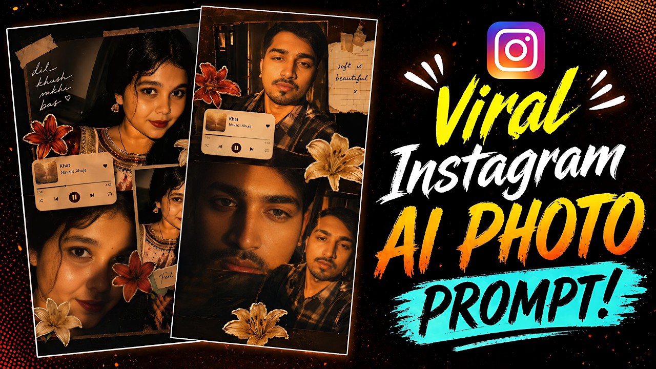 Instagram Trending College Ai Photo Prompt | Khat Song Photo Editing | Cinematic girls College Photo