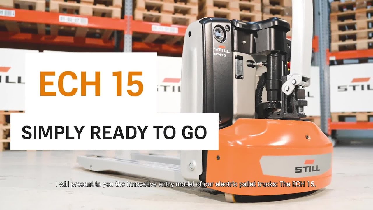 Low Lift Pallet Truck ECH 15 - Product Presentation
