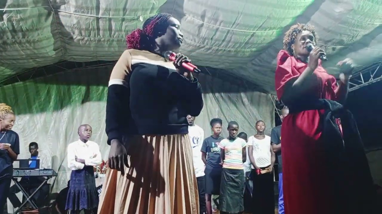 Minister Geraldine preaching at the crusade #christianbelief  #pentecostal