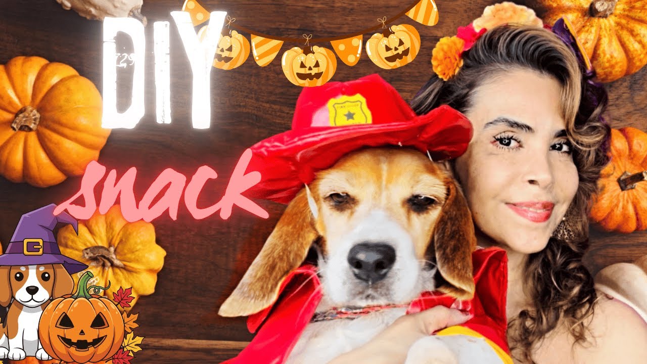 Como Hacer Snack de Calabaza para Perros/ DIY Pumpkin Dog Treats