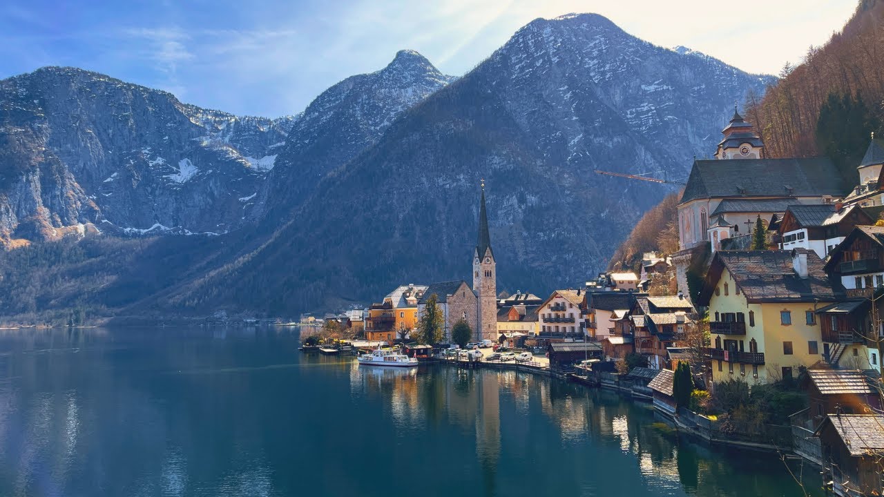 Hallstatt Austria travel Vlog using AI ChatGPT Script and CapCut Text to Speech