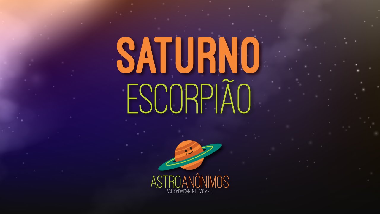 Saturno em Escorpião: aprendendo a viver
