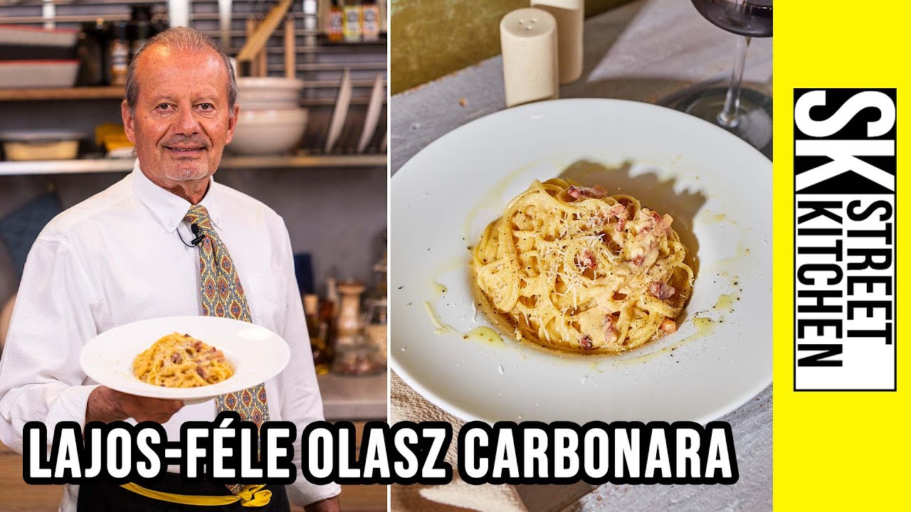 Lajos-féle olasz CARBONARA 🍝👌