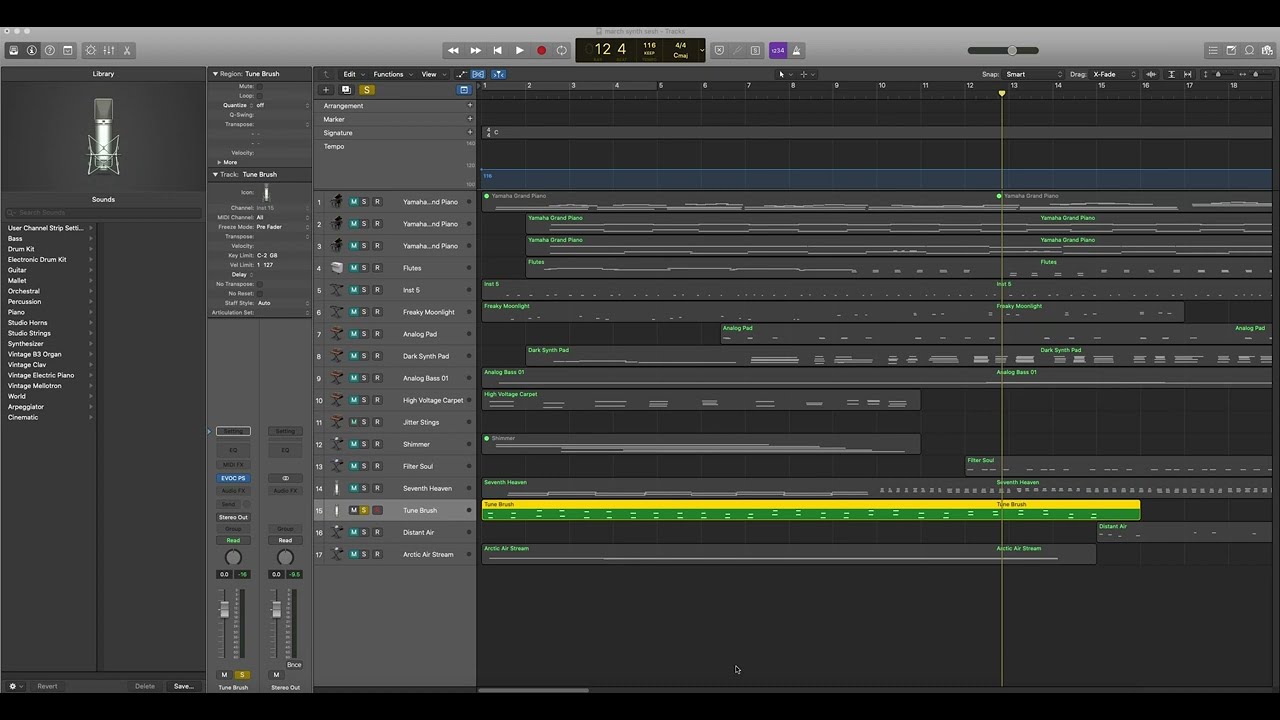 Logic Pro X for Beginners: Bounce in Place