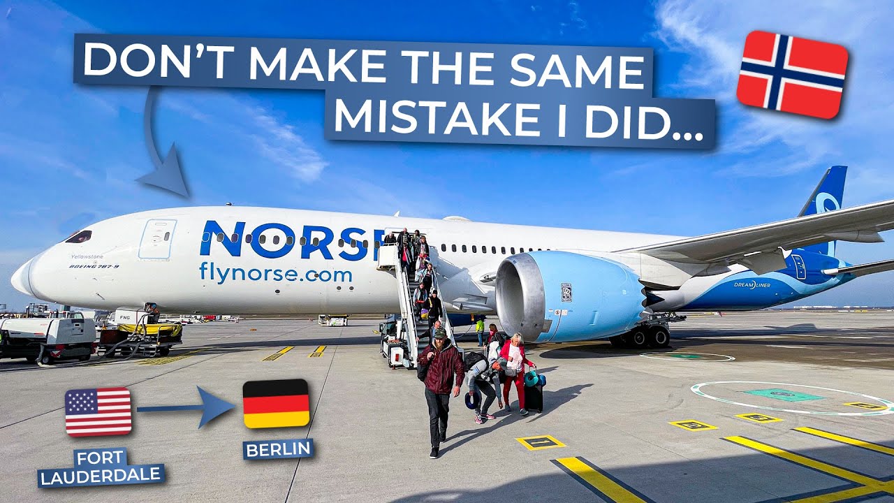 TRIPREPORT | Norse Atlantic Airways (ECONOMY) | Fort Lauderdale - Berlin | Boeing 787-9