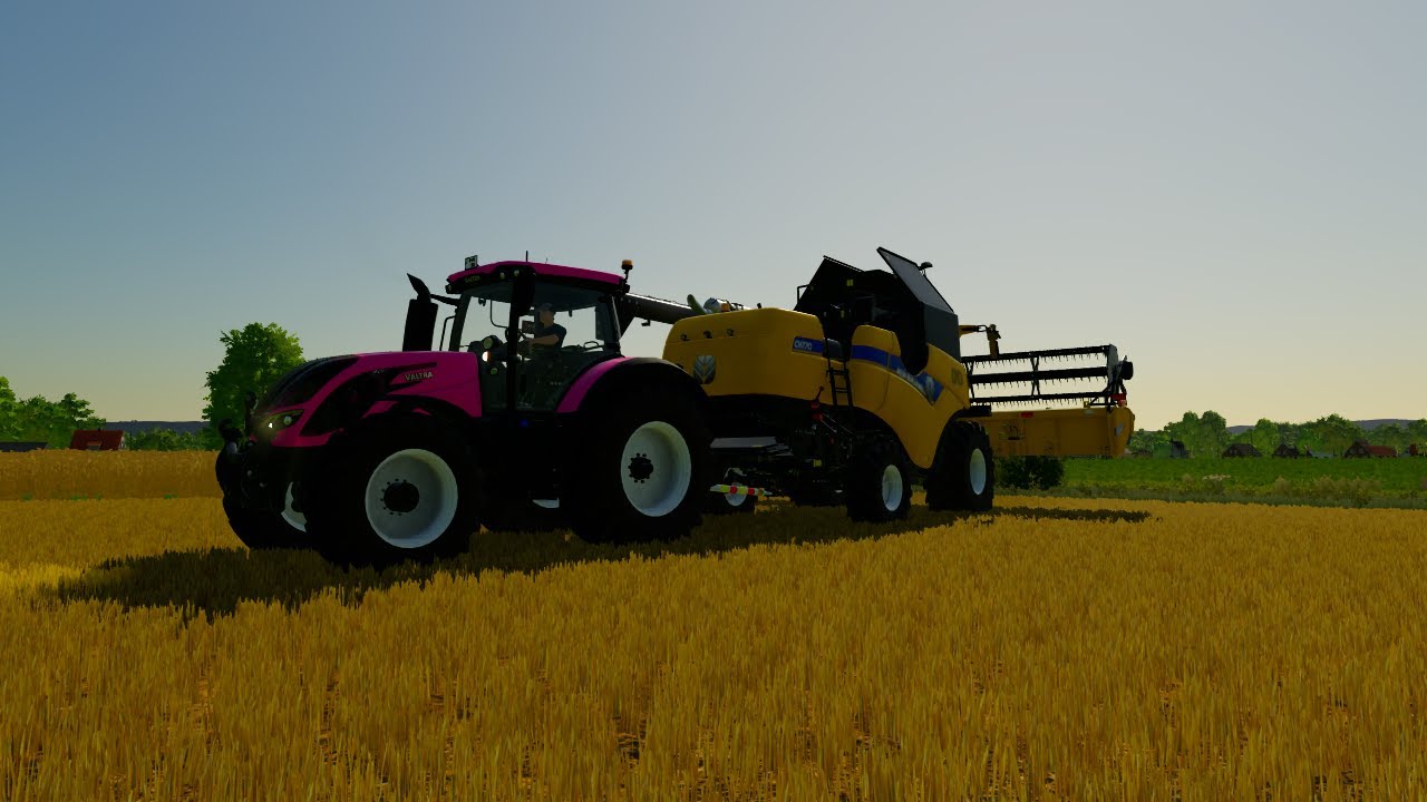 Lets play De New Holland heeft pech! Reslövs Socken Zweden FS22 #2