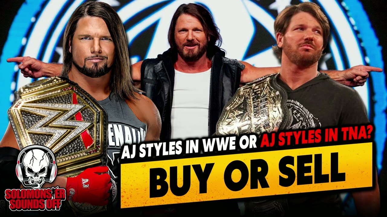 AJ Styles At His Best In WWE Or TNA, Plus WORST Wrestling Shirts Ever!
