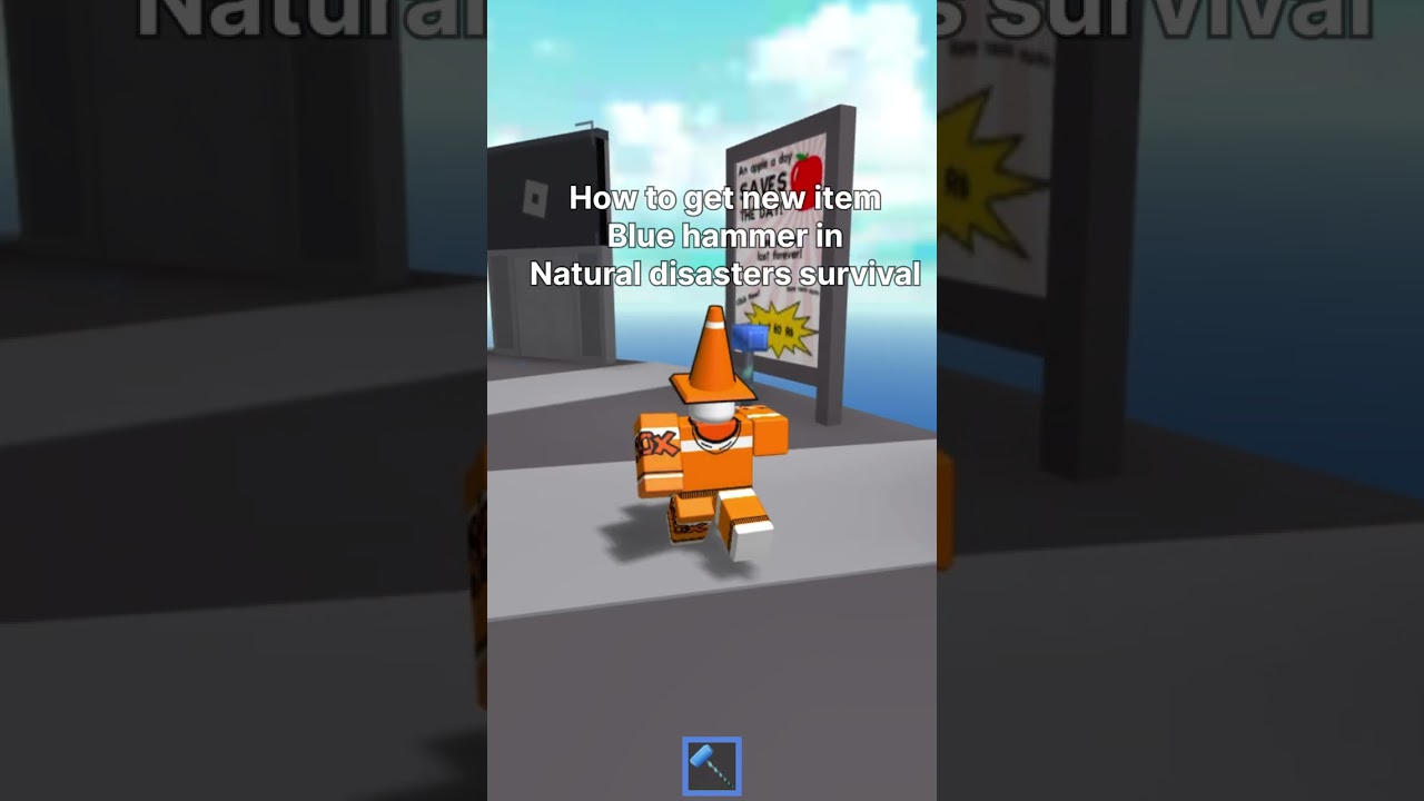 How to obtain new item in natural disasters survival!
