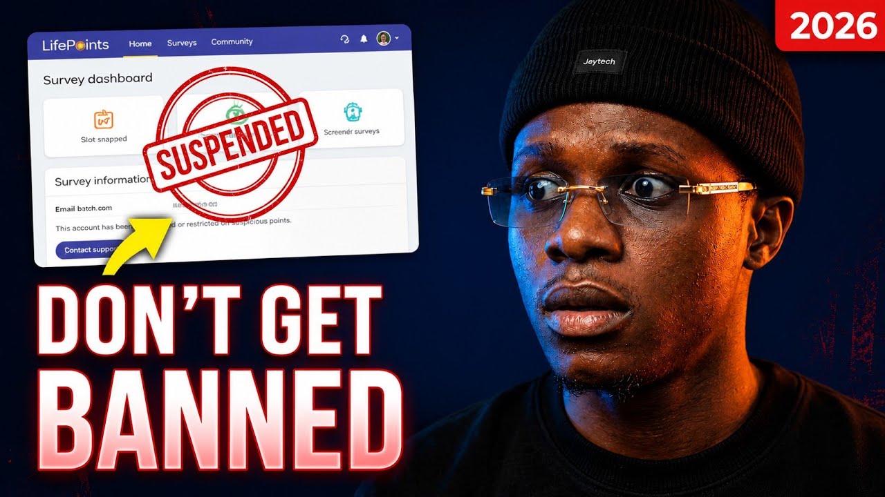 How to Avoid LifePoints Account Suspension (2026) | Don't Get Banned