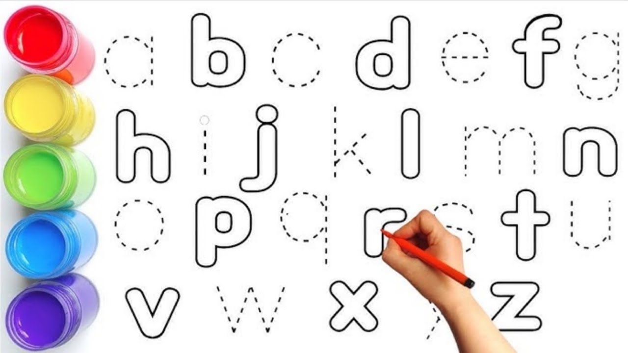 Learn to Draw the Alphabet A-Z: | preschool learning videos | Easy & Fun for Beginners!