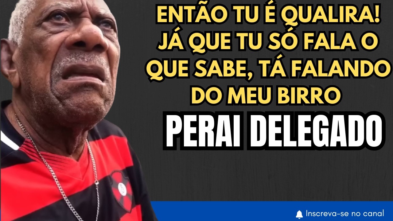 DELEGADO ficou bravo que RENAN falou dele na FEIRA