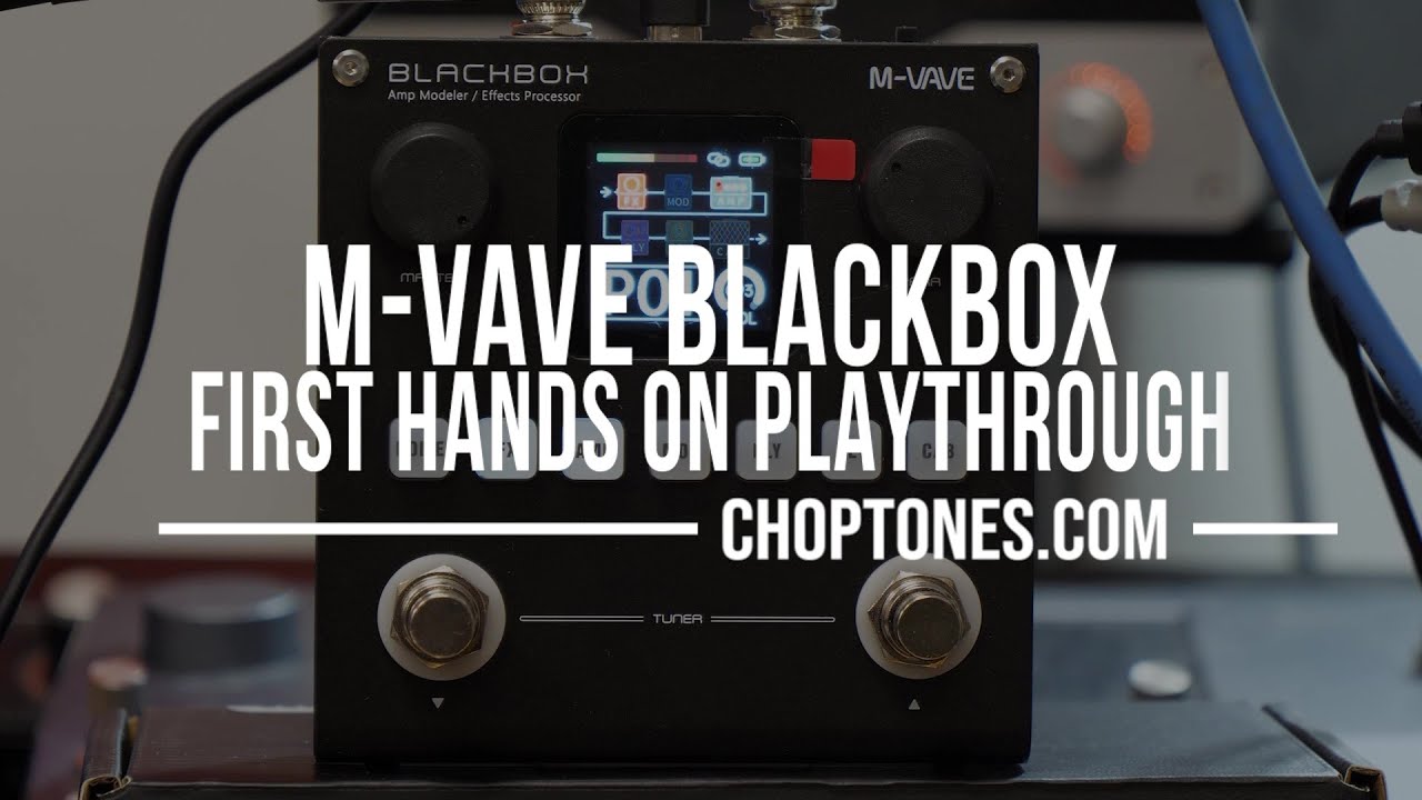 M-Vave Blackbox | First Hands On Playthrough Demo (Smallest Neural Amp Model Player)