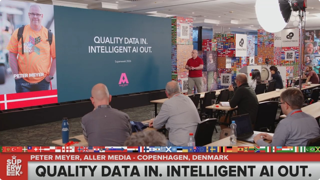 Quality data in. Intelligent AI out. - Superweek 2026
