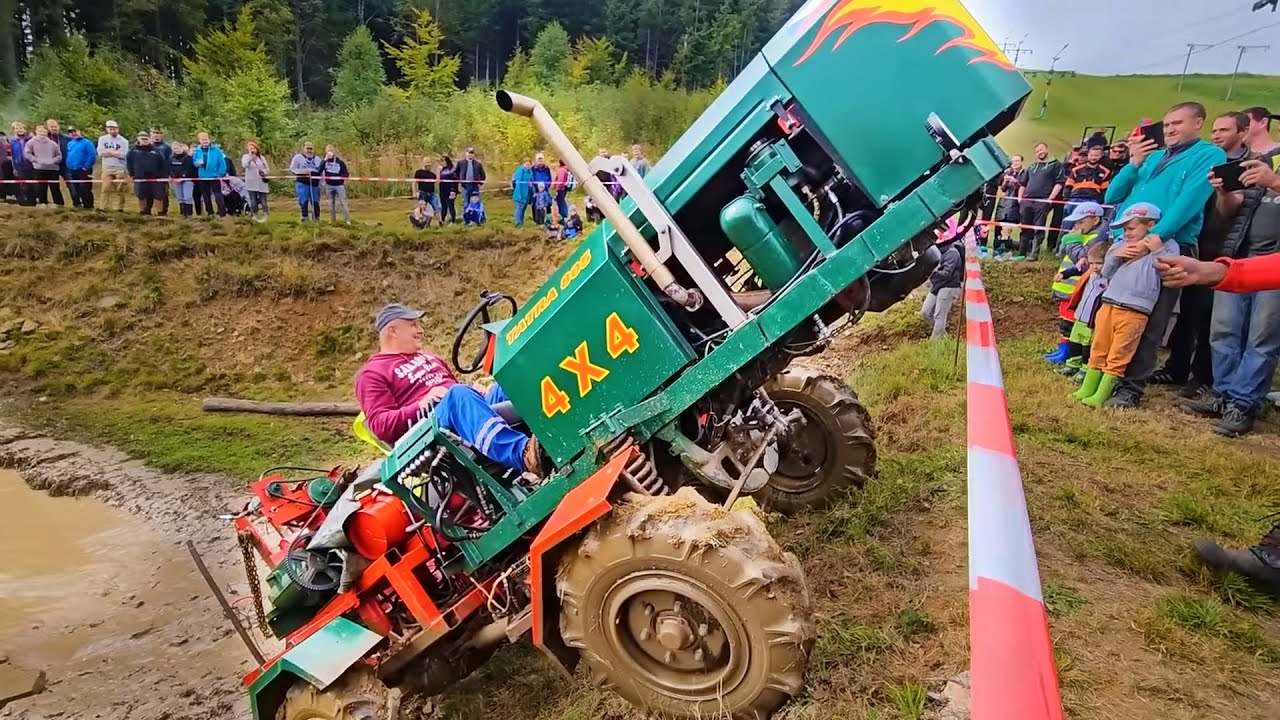 Самое безумное тракторное шоу в Европе - Traktoriada Výprachtice