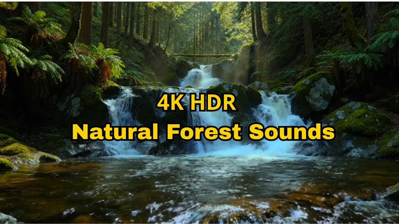 Nature’s Therapy: 1 Hours of Crystal Clear River & Forest Bird Symphony