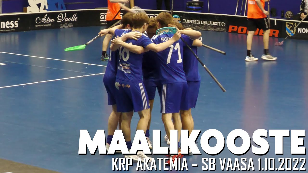 Suomisarja: KrP Akatemia–SB Vaasa, Maalikooste