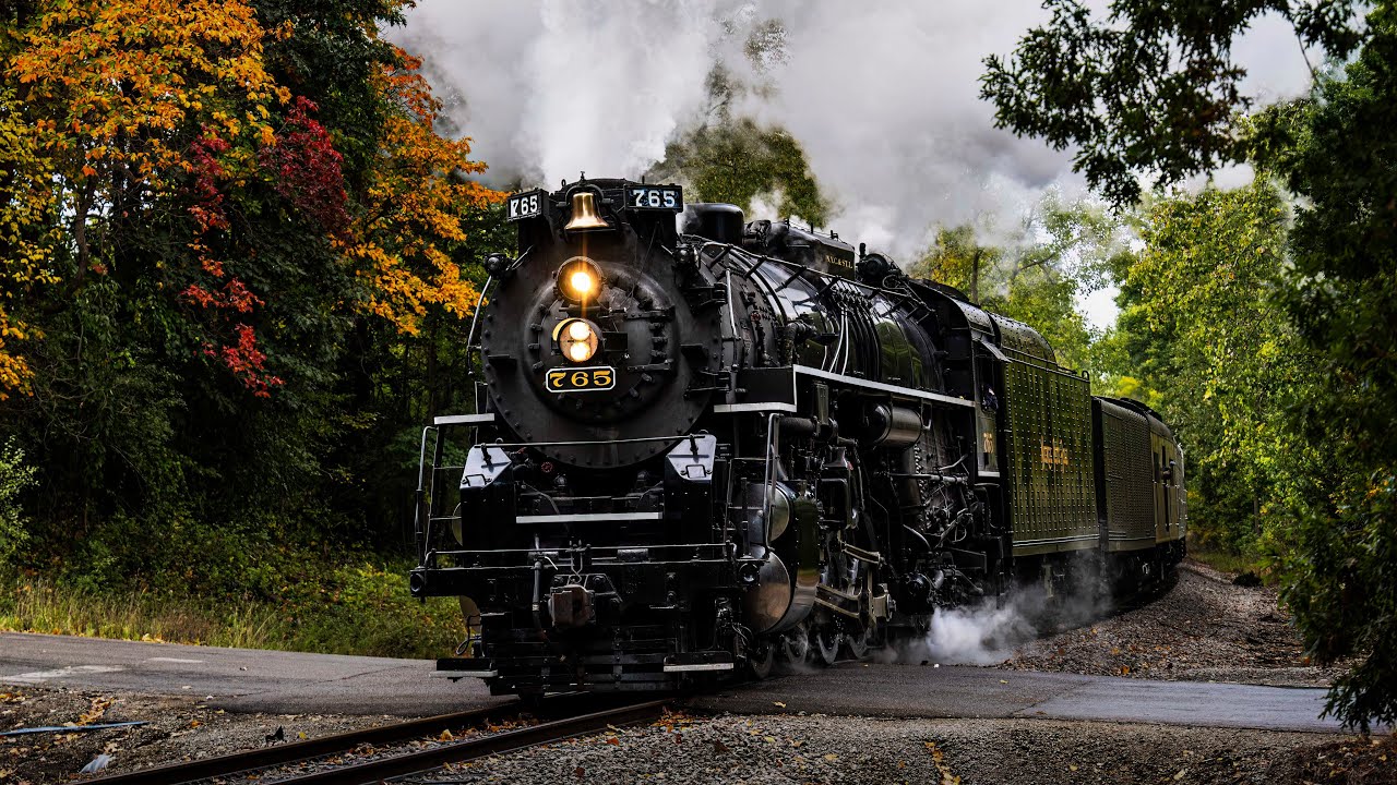 Fall Colors Steam - Nickel Plate Road 765