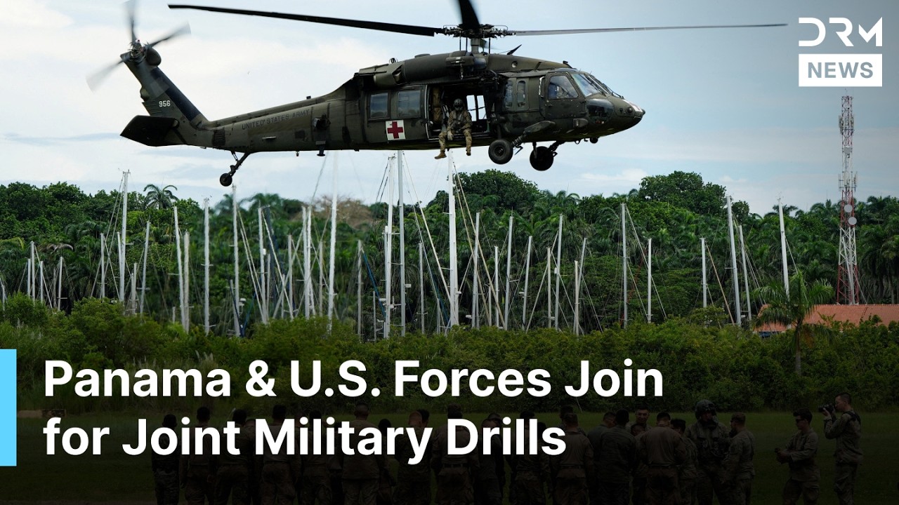 JUST IN: Panama & U.S. Forces Join for Joint Military Drills in Colón | Panamax Alpha 2025 | AC1B