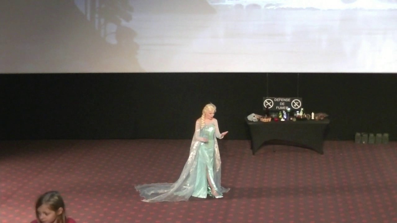 Cosplay Reine des neiges au Majestic de Douai
