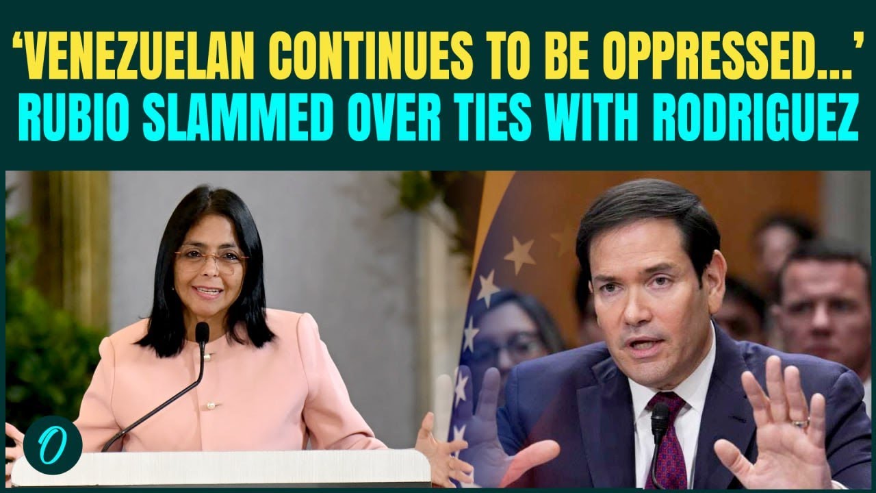 Trump’s Aide Rubio UNDER FIRE Over Working With Rodriguez Despite Human Right Violation in Venezuela