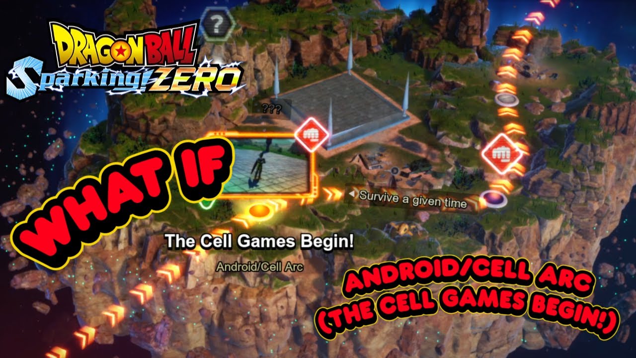 Dragon Ball: Sparking! ZERO: WHAT IF Goku Defeats Cell - The Cell Games Begin! (Android/Cell Arc)