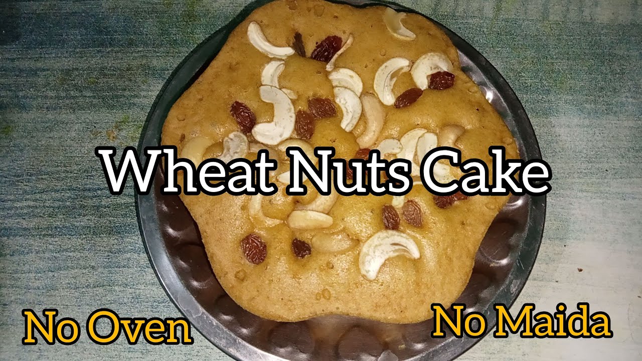 Wheat Nuts cake Recipe in tamil/No Oven/No Maida/Star Cake/Wheat cake Recipe in Idli cooker/AJWonder