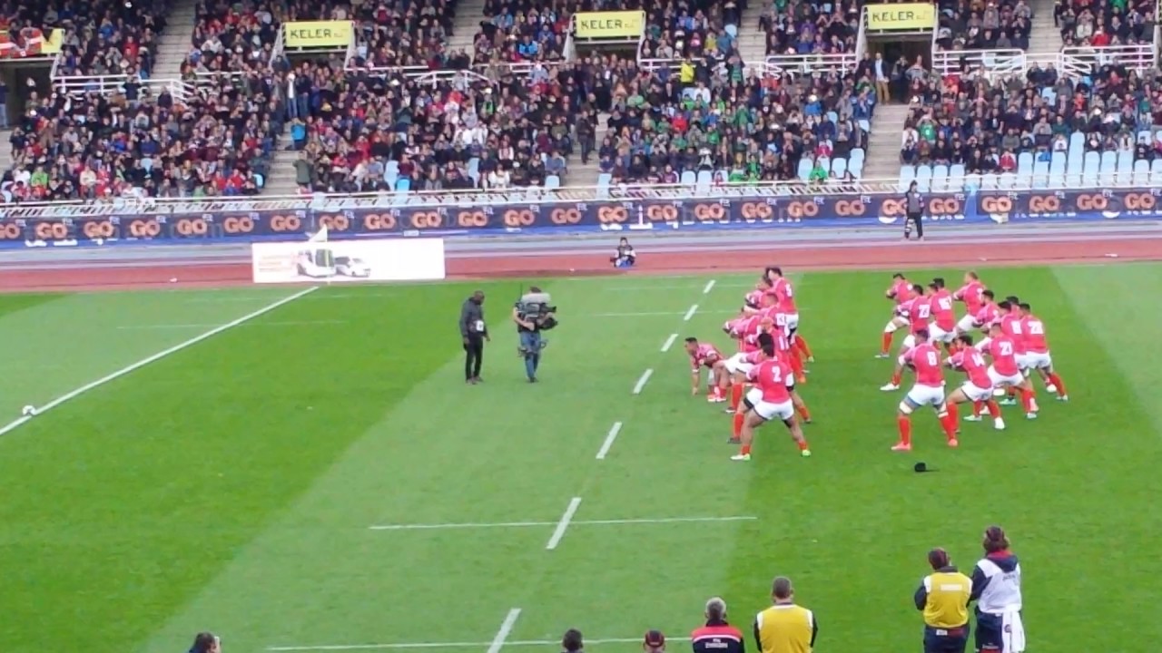 Rugby USA-Tonga en el Estadio de Anoeta de Donostia San Sebasti&aacute;n
