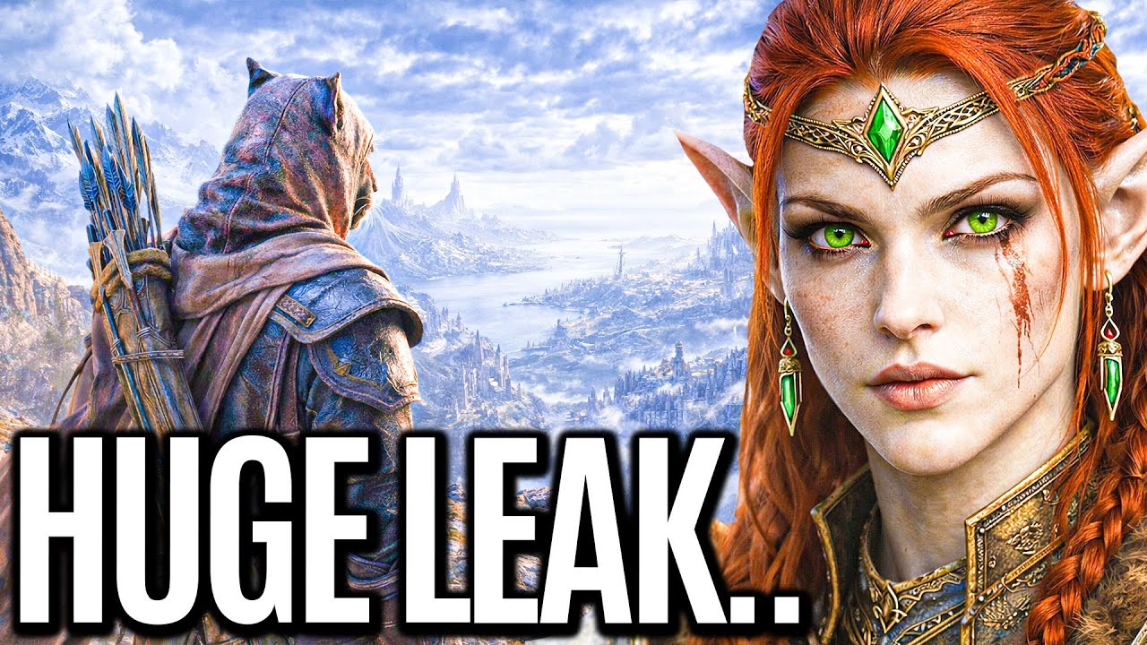 Масштабная утечка информации об Elder Scrolls 6...