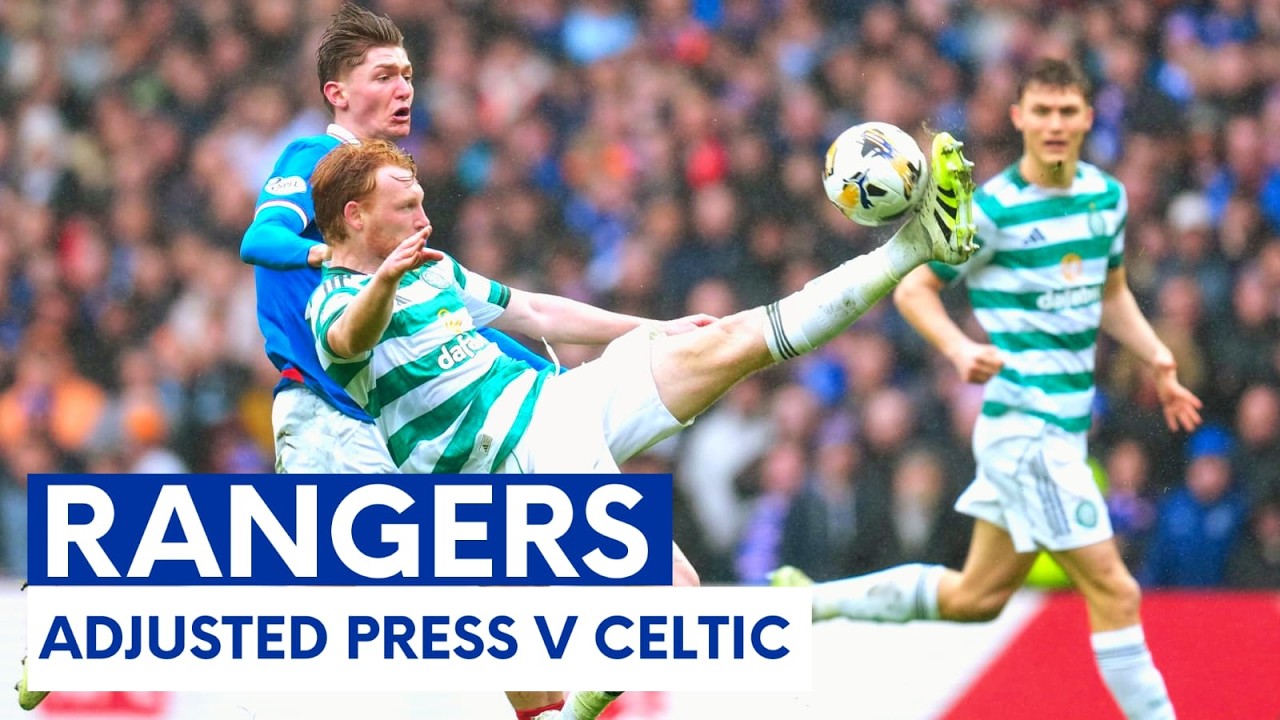 Rangers 4-2-2-2 Adjusted Press v Celtic