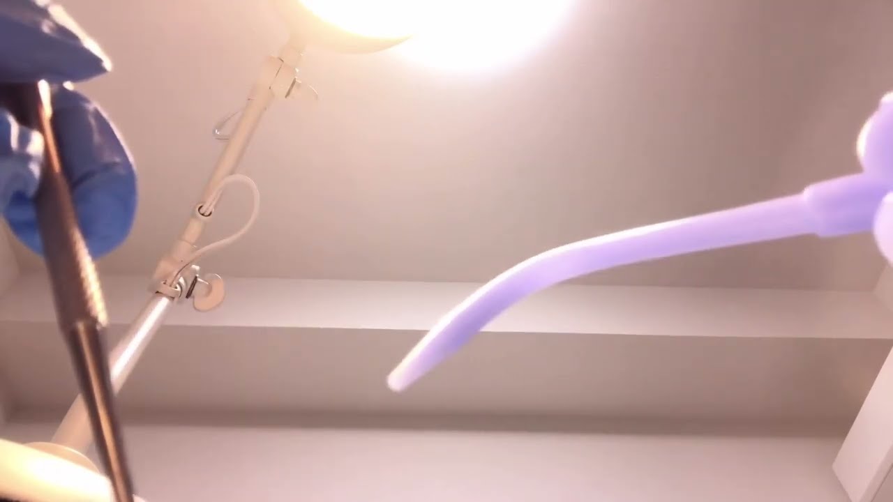 【ASMR 】小さい声で囁きながら虫歯治療する歯医者ロールプレイGentle dentist RP