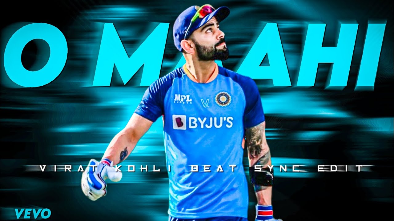 O Maahi X Virat Kohli Beat Sync Edit 🔥
