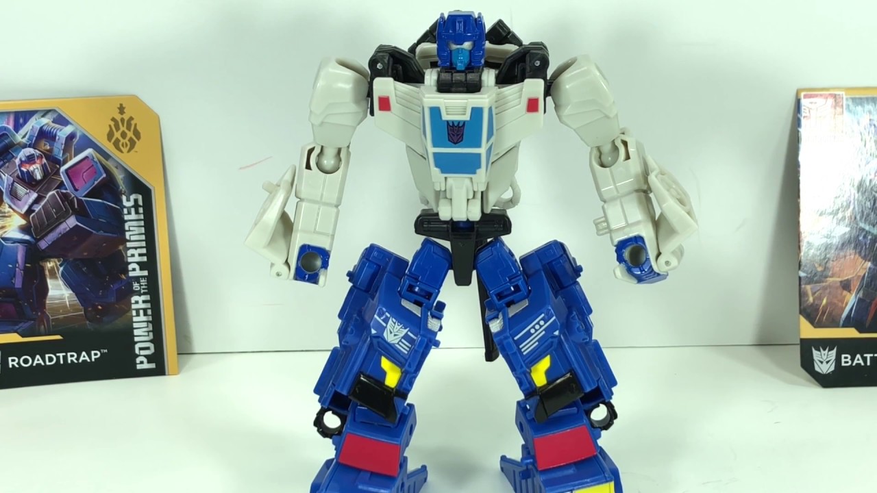 Transformers Power of the Primes Legends Battletrap Roadtrap and Battleslash Chefatron Review