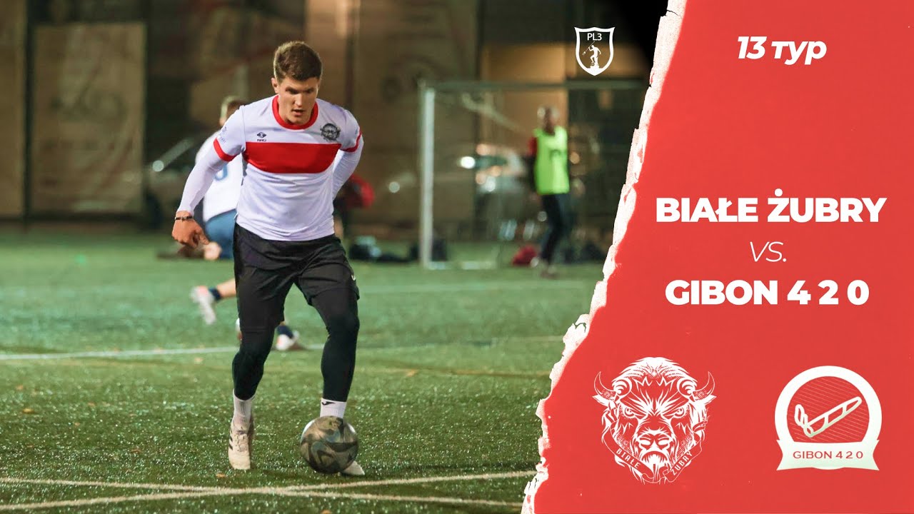 13 Тур. Białe Żubry 3 - 1 Gibon 420. Последний матч сезона. Гол Савельева😁