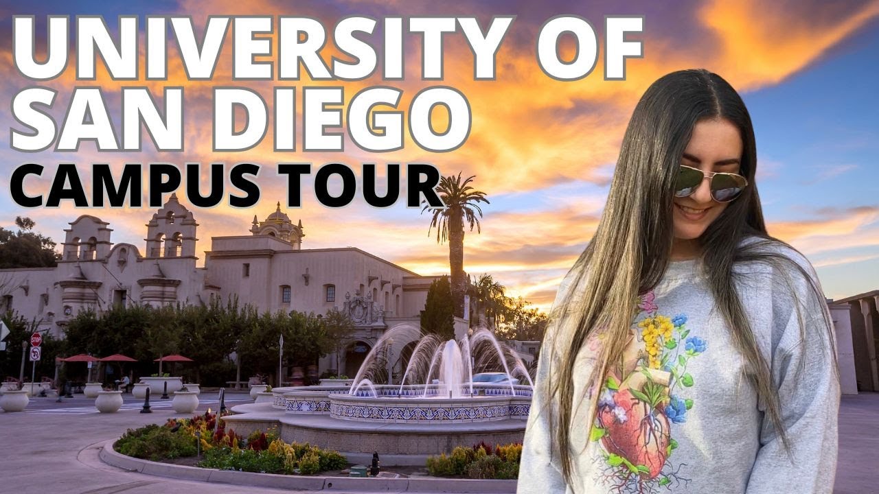 🌴 University of San Diego Campus Tour | Walk with Me Around USD in 4K