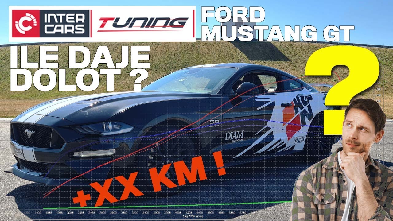 MUSTANG GT S550 dolot K&N induction kit, DRYFLOW na hamowni - ile mocy dodał?