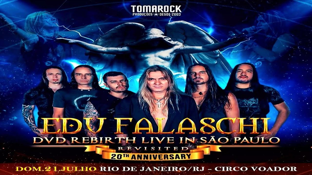 Edu Falaschi - Tour DVD Live In São Paulo (Revisited), 20Th Aniversary - Circo Voador.