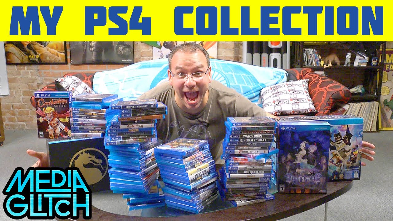 My PS4 Collection biggest ps4 video game collection #1