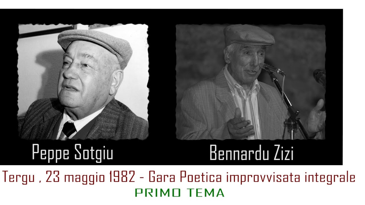 Tergu, 25/05/1982: Gara poetica integrale  - Sotgiu - Zizi