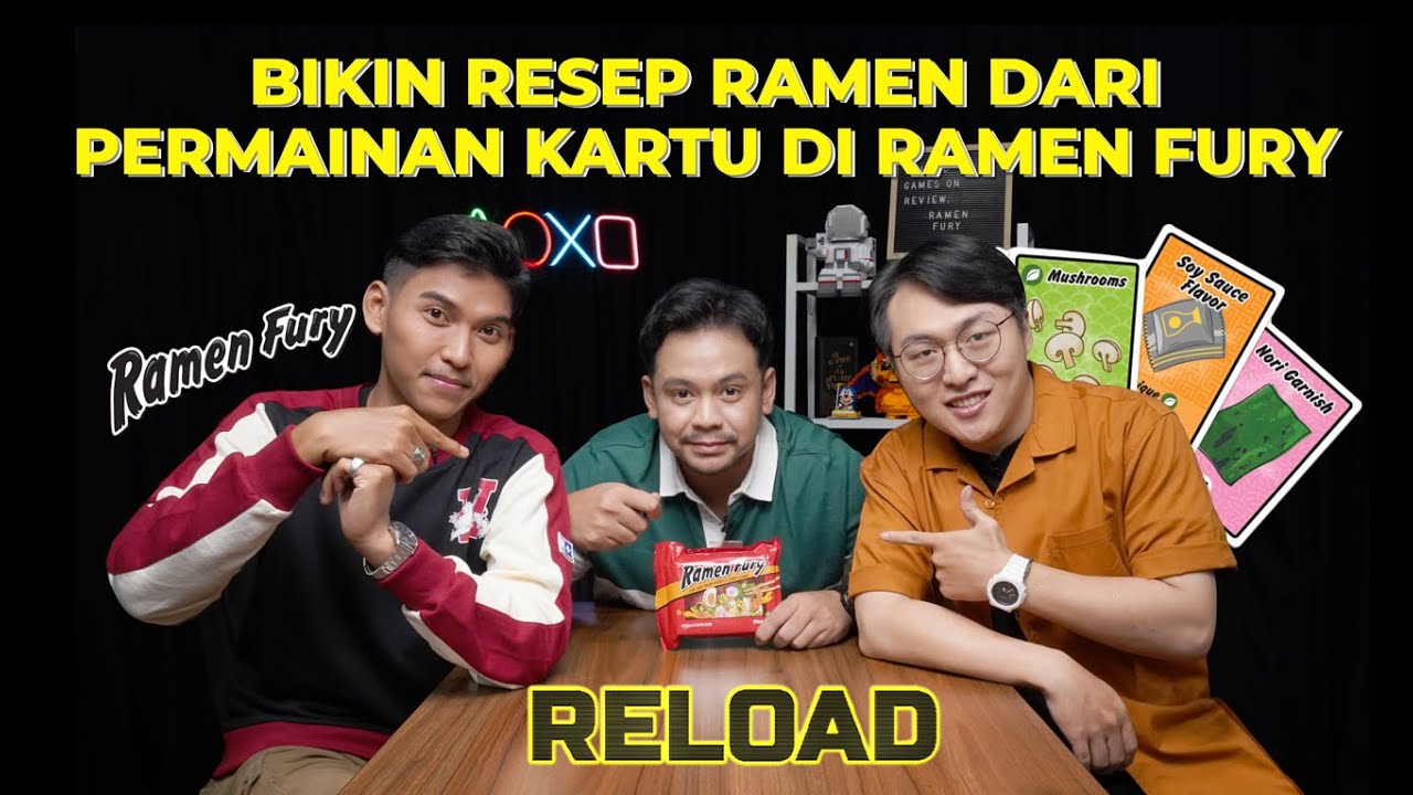 Review Card Game Ramen Fury | RELOAD : Games On Review
