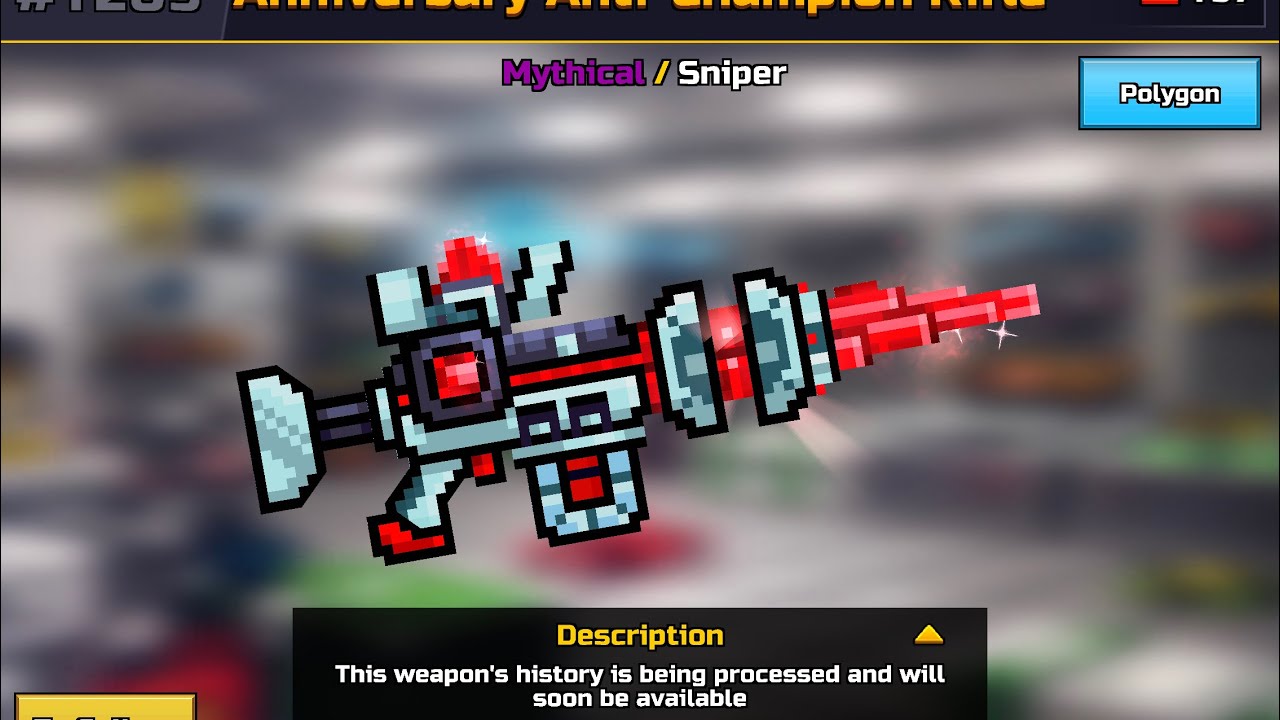 Anniversary Anti-Champion Rifle No Delay Gameplay! - Pixel Gun 3D