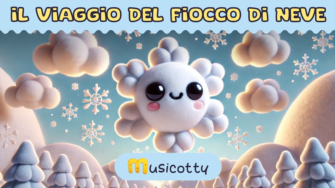 Il Viaggio del Fiocco di Neve | musicotty | Canzoni per Bambini #canzoniperbambini #musicaperbambini