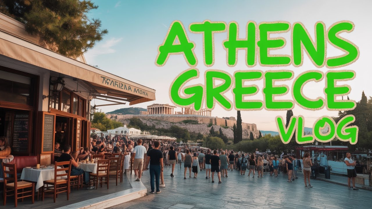 Walk Tour Acropolis & Agora:Athens Greece Vlog(2025)