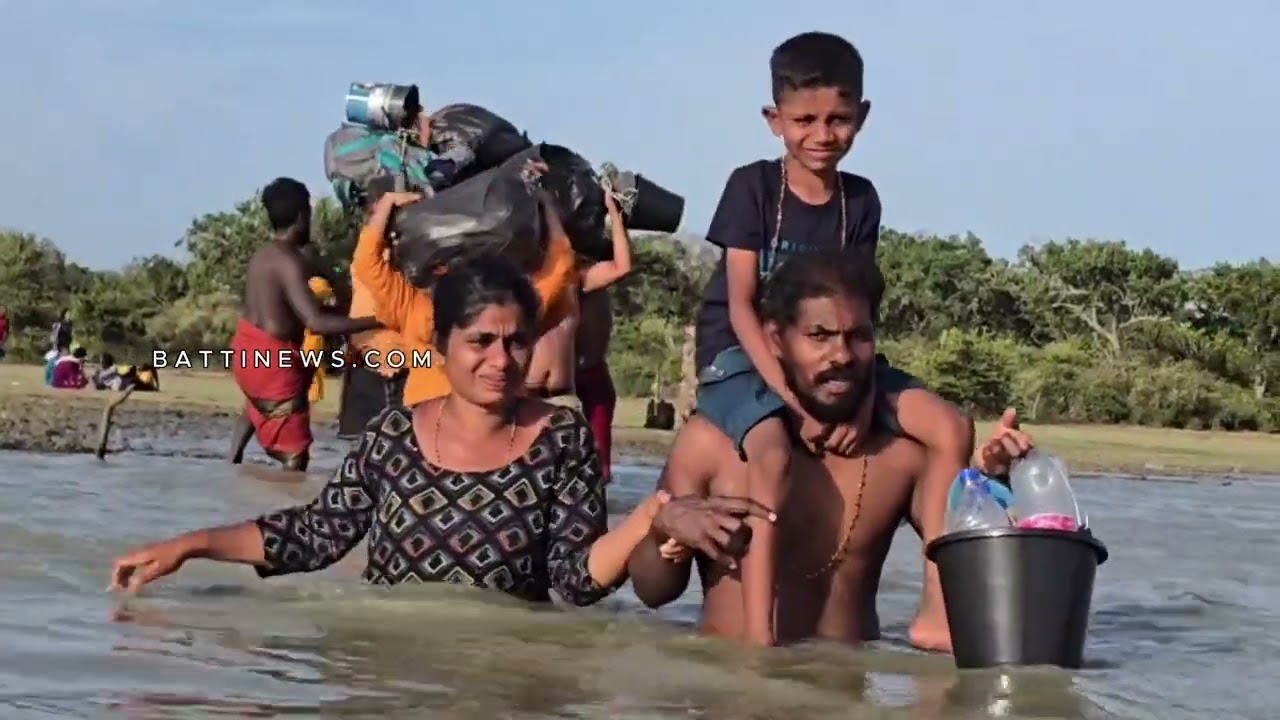 கதிர்காமத்தை சென்றடைந்த பாதயாத்திரிகள்