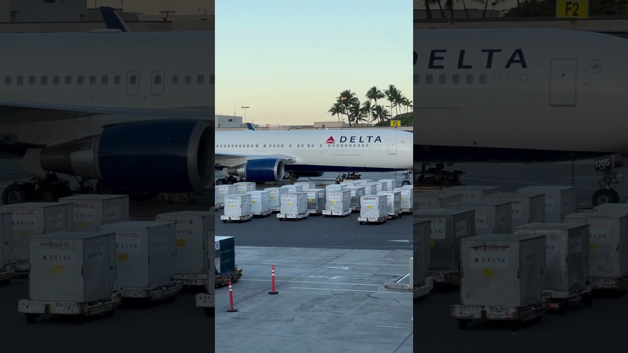 Delta Boeing 767-300ER #honolulu #aviation #boeing