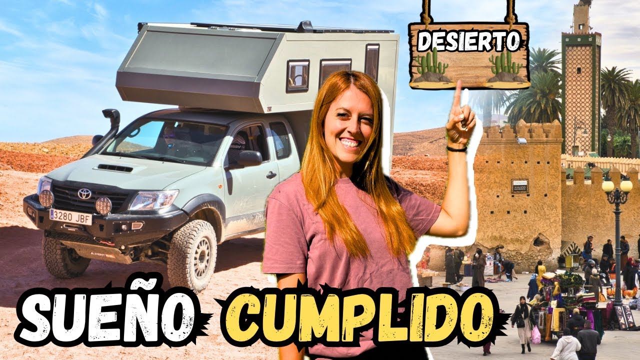 👌🏻 Llegamos al DESIERTO por una ZONA POCO CONOCIDA | Gran Tour por Marruecos en Camper 4x4 | Ep.3