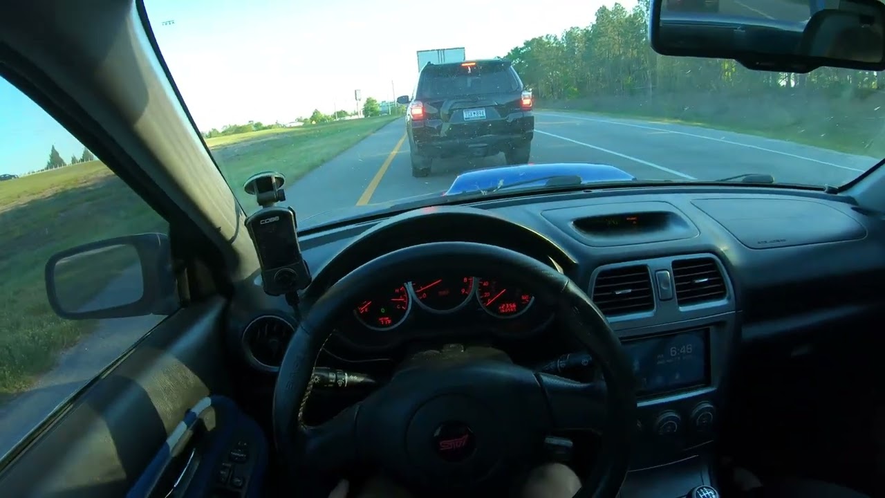 Driving the Subaru to the Gym