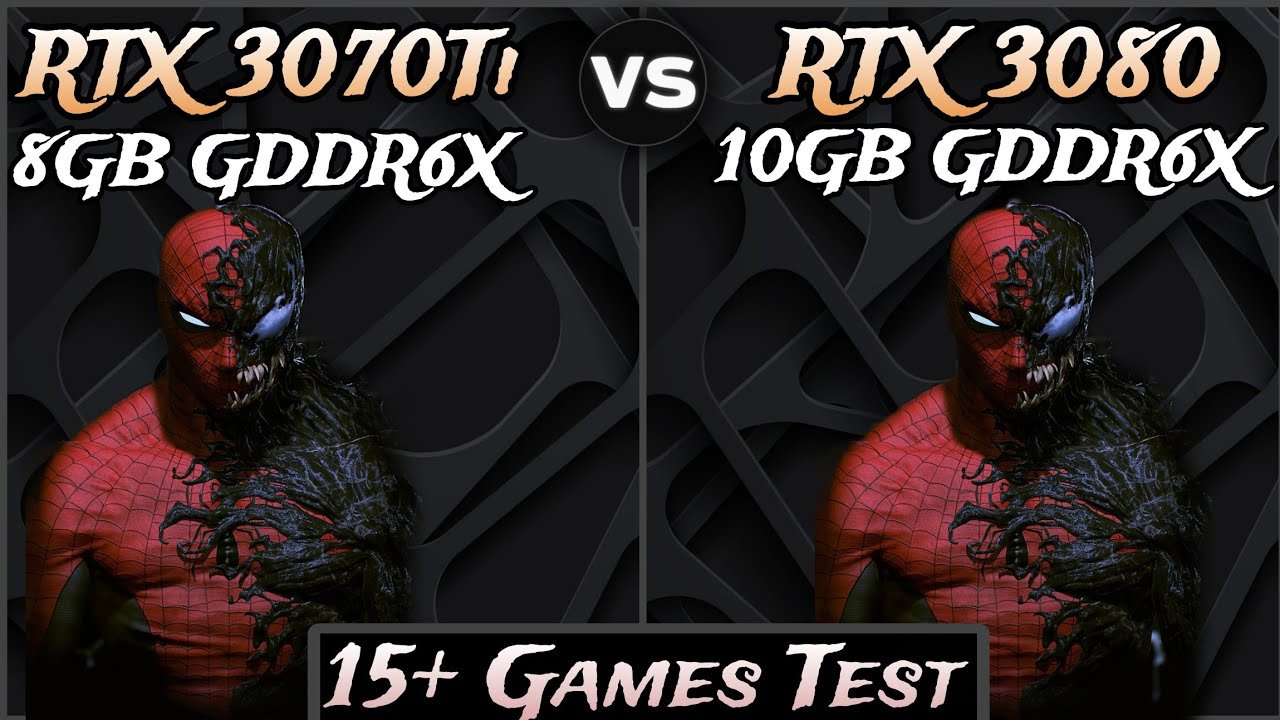 RTX 3070 Ti vs RTX 3080 - Test In 15+ Games - Best Battle !