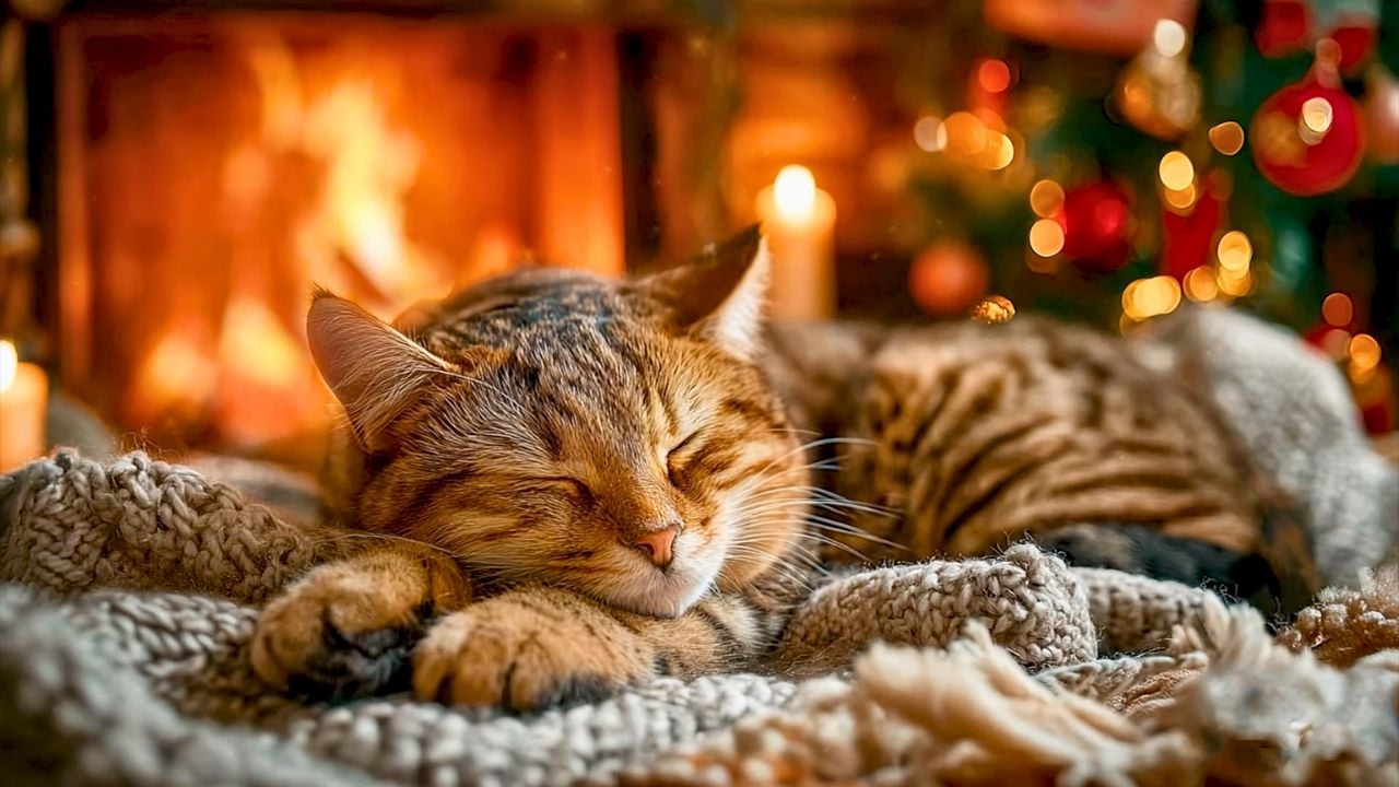 Peaceful Sleep Music for Cats 🐈 Gentle Sounds for Stress Relief & Anxiety Reduction